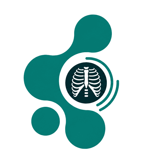 Illustrative chest pa radiograph